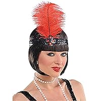 Gatsby Girl Feather Headband