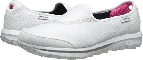 Skechers Skechers Performance Women's Go Walk Aspire Slip-On Walking Shoe,White,6.5 M US