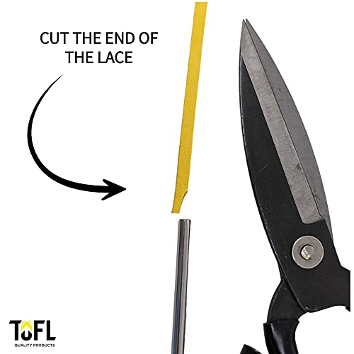 Tofl 6 Black Laces And A Lacing Needle To Repair You Baseball Glove #TOP2
