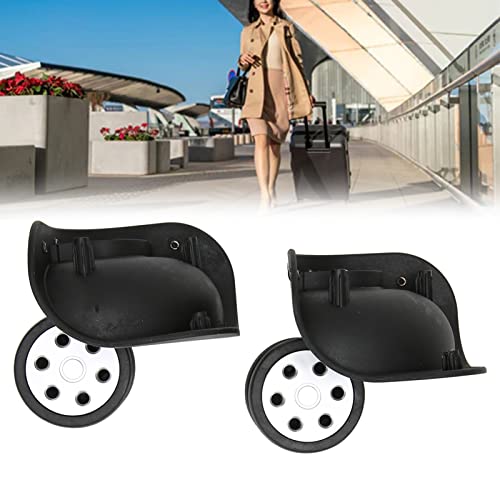 1 Pair Luggage Suitcase Wheels, A79 Large Trunk Wheels, Luggage Wheel Spare Part Universal Wheel Replacement Luggage Suitcase Wheels for Luggage Suitcase Trolley, Mute Double Row Wheels3