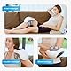 Comfier Knie Massagegerät, kabelloses kniemassagegerät mit 3 einstellbaren Temperaturen, Rotlicht-Knie-Massagegerät mit LCD-Display, Wärme- und Vibrationsmassage zur Linderung von Gelenkschmerzen