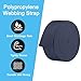 PATIKIL 10 Yard Webbing, 2 Inch Polypropylene Webbing Strap Heavy Webbing Roll Chair Straps for Indoor Outdoor Climbing DIY Crafting, Navy Blue