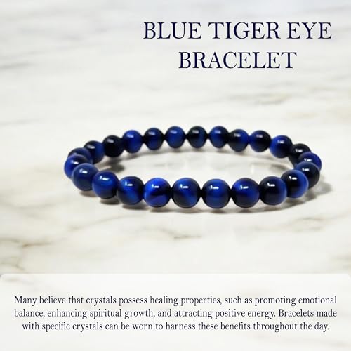 Image of Certified Crystal Bracelet | 8mm Beads | Stretchable Healing Bracelet | Bracelets for Men and Women |