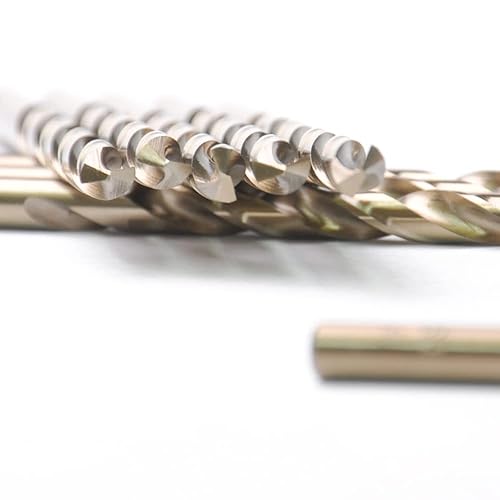 Miniatura 8 de VALYRIANTOOL Brocas de cobalto de 332 pulgadas (20 unidades), M35 HSSCO Juego de brocas helicoidales de acero de alta velocidad para metal