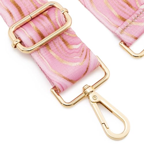 Image of ZOOEASS Wide Shoulder Strap Adjustable Replacement Belt Guitar Style Crossbody Bag Handbag Strap Multicolor Canvas Straps(Wide:1.5in)(Color46)