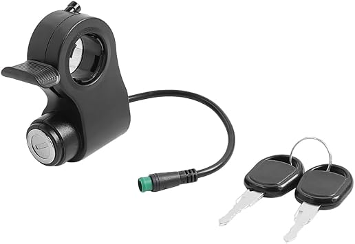 Throttle for Kukirin G2 Max/G2 Pro Electric Scooter Speed Throttle Accelerator Switch Lock with Key 5pin Integrated Parts