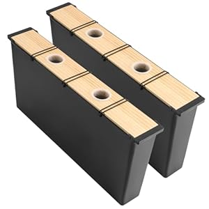 2 Pack Internal Bee Feeders in Hive Larger Capacity Bee Frame Feeder Bee Watering Station, 6.5L Beehive Feeder Frame, Bee Sugar Water Feeder, Deep Frame Feeder for Honey Bee Beekeeping Supplies