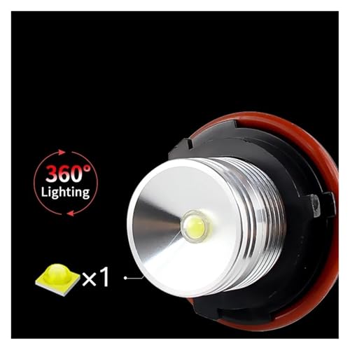 Evita faros amarillos con los ojos de angel BMW E87 bombillas halo led de repuesto 10W 5