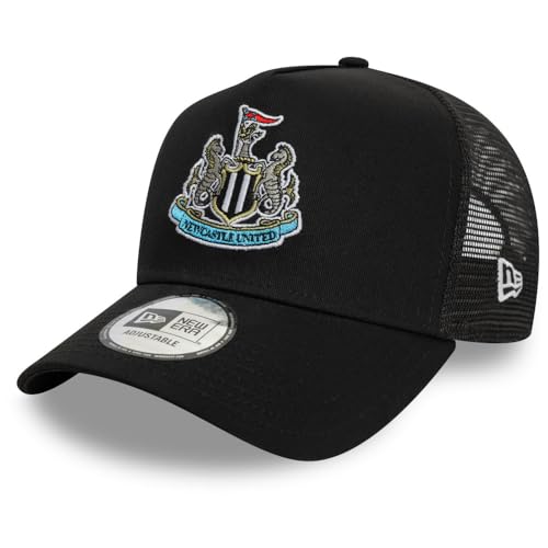 New Era Mesh Trucker Snapback Cap - Newcastle United black, Black, One Size