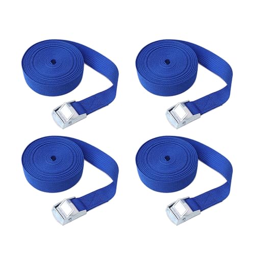 Sangle d'arrimage à cliquet réglable 1m x 50mm bleu marine pour camion