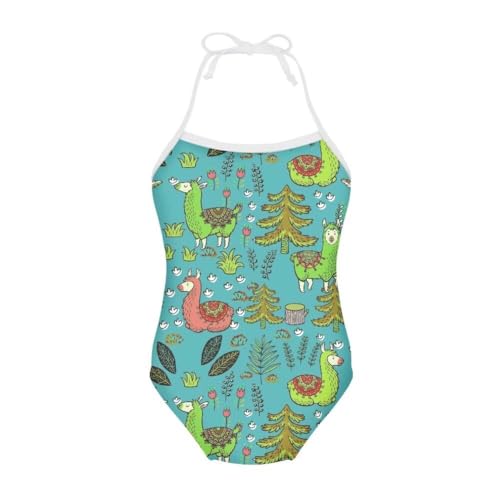 Image of Hawapod Girls One Pieces Swimsuit Beach Bathing Suits Kids Swimwear 3-10 Years