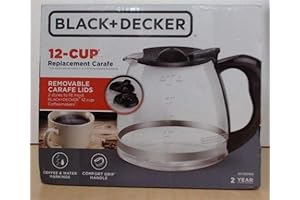 Black & Decker GC3000B 12-Cup Replacement Carafe: Essential Kitchenware for Freshly Brewed Goodness