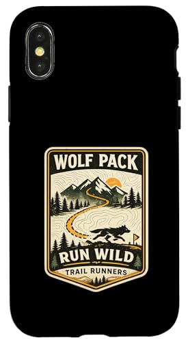 Wolf Pack Run Trail Runners Adventures 2026 �����j���O �X�}�z�P�[�X iPhone X/XS �p