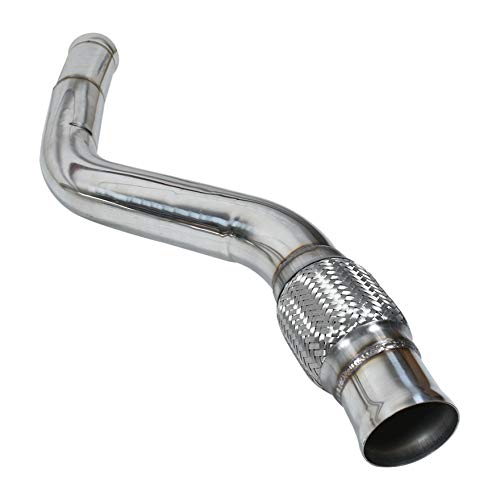 waltyotur 3 inch Downpipe Replacement for Mercedes Benz 2014-2016 A45 AMG 2014-2015 CLA45 AMG 2.0L