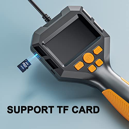 Industrielles Endoskop, 2.8 Zoll IPS Bildschirm Digitale Boroskop-Inspektionskamera 1080P HD mit...