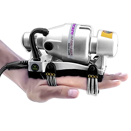 Amazecare Corded Electric Professional Floating Action Double Speed Powerful Light Weight Head Massager with Dual Switch For Full Body, Head, Neck Pain Relief Massager (Silver)