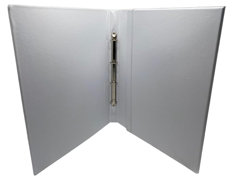 Lansdale A3 Presentation Table Top Flipchart Binder - White - Plus 10 x A3 Filing Pockets - Image 3