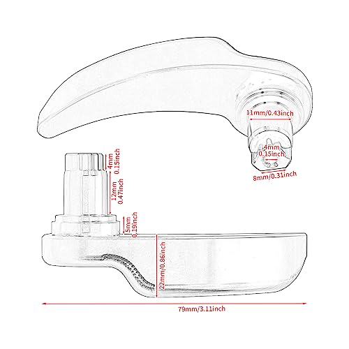 Kit de levantadores para alforjas negro brillante miniatura 5