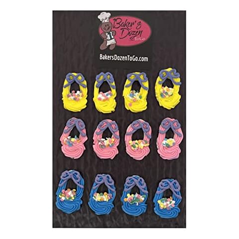 Baker's Dozen To Go Easter Cupcake Toppers (Easter Basket Mix) Cover