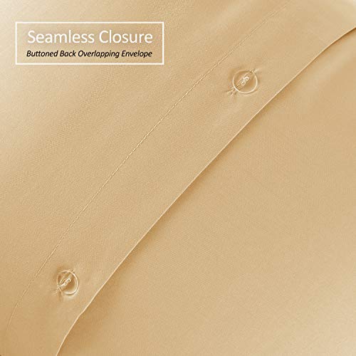 image for Nestl Soft Pillow Shams Set of 2 - Double Brushed Microfiber Pillow Co