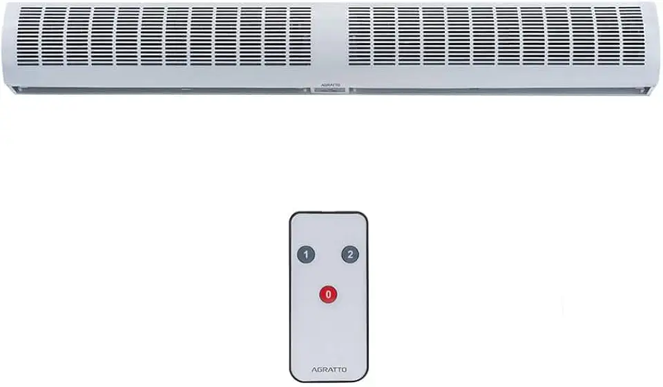 Cortina de Ar com Controle Remoto, Branco, 150cm, 220v, Agratto