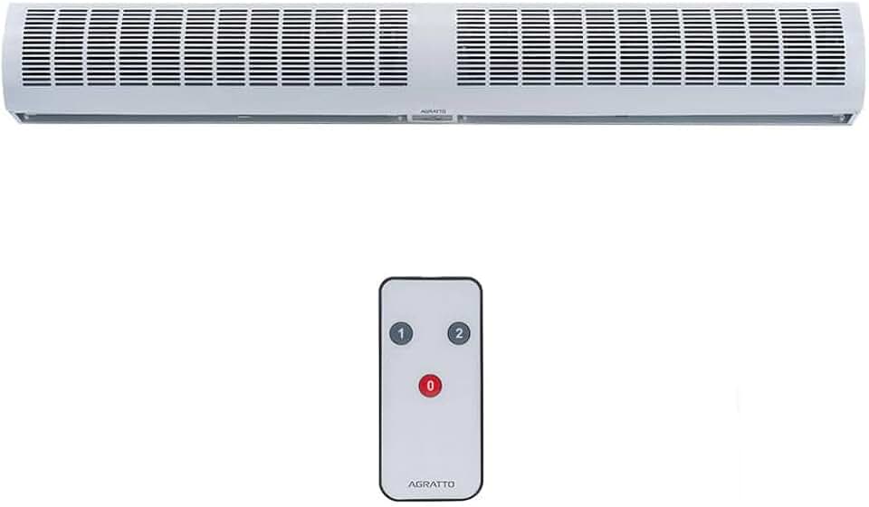Cortina de Ar com Controle Remoto, Branco, 150cm, 220v, Agratto