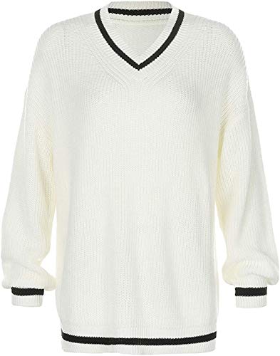 SMIMGO Y2k Mode Esthetische Kleding V-hals Trui Gebreide Plaid Vintage Trui Vest Cami Tops 90s Esthetische Herfst Kleding voor Vrouwen - Image 6