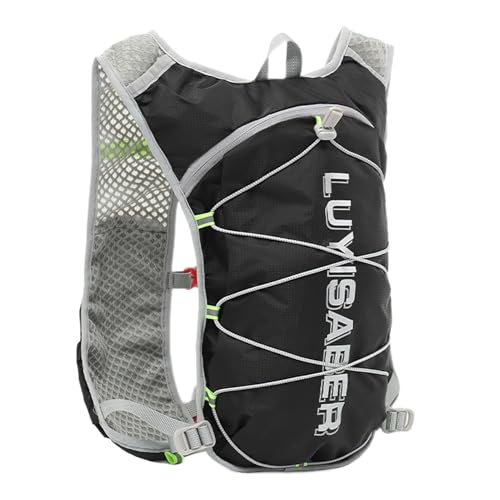 Running Hydration Vest – Trail Pack, Water Gear | 1.5L Bladder Carrier With Breathable Mesh Padding And Adjustable Harness Support For Endurance