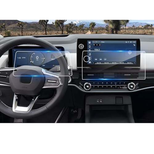 Image of CDEFG 2Pcs Tempered Glass for 2024 2025 2026 Acura ZDX Screen Protector, for 2024 2025 2026 Honda Prologue (11.3 inch Navi & 11 inch Dash) Accessories Screen Cover, HD 9H Hardness