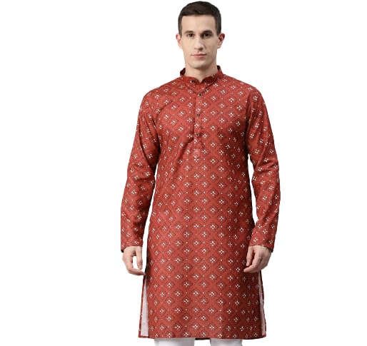 Luxrio Kurta for Men Long Regular Fit(KTLN-37-)
