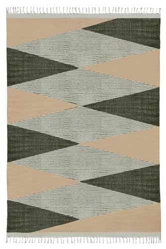 Tapis Kilim lavable pour éliminer les taches sous une table ou dans la chambre - 2