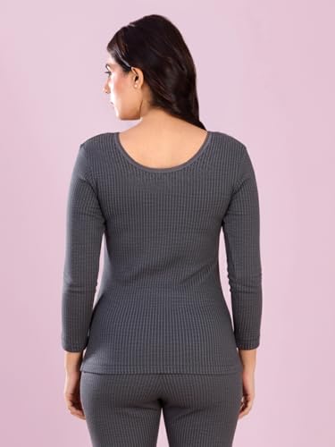 Image of Lux Inferno Women's Short Thermal Vest | Full Sleeves Round Neck Short Innerwear Top