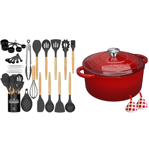 Umite Chef 5QT Enameled Dutch Oven