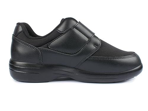 Aerosoft Chaussures Basses à Scratch Stretch 16 Hommes Femmes Antidérapant (Noir, 37 EU) – vue 3