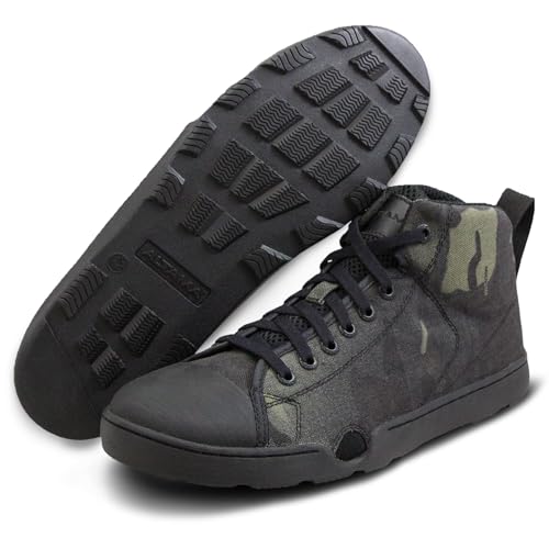 Image of Altama Unisex Maritime Mid Dive Fin-Compatible Tactical Boots | Water Drainage Ports & Water-Resistant PU Contoured Insole
