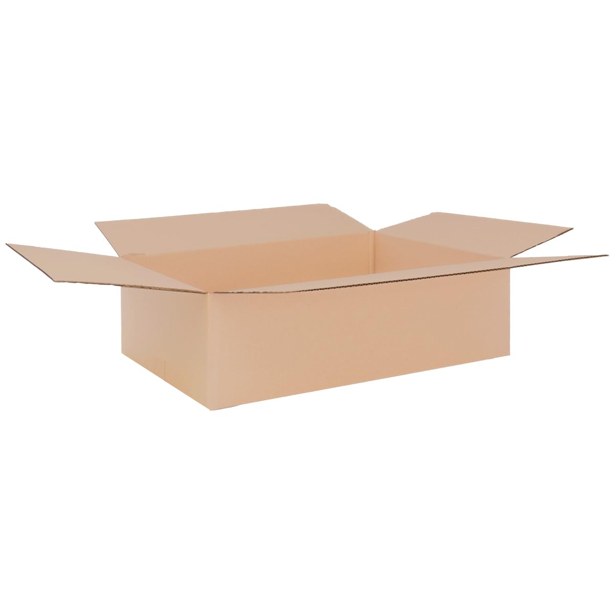 verpacking Faltkartons 500 x 330 x 175 mm Braun (Außenmaß 505 x 335 x 185 mm) KK 99 1-wellig Versandkarton für mittelgroße Waren DHL Paket DPD GLS Kartons (75 Stück)