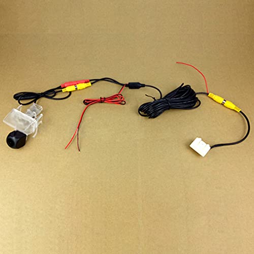 Image of YDC 24 Pins Car RCA Adapter Wire Cable Compatible with Toyota Vios 2021,RAV4,Prado,Highlander 2015,Reiz Car Rear View Camera Video Input Connetor Screen Display Video Input RCA Cable
