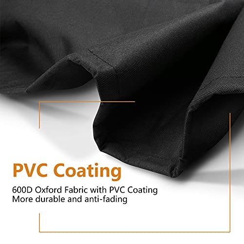 Stanbroil Standup Patio Heater Cover, Waterproof Heater Cover For Outdoor With Zipper, 85'' H X 33" D X 15-1/2" Base #TOP3