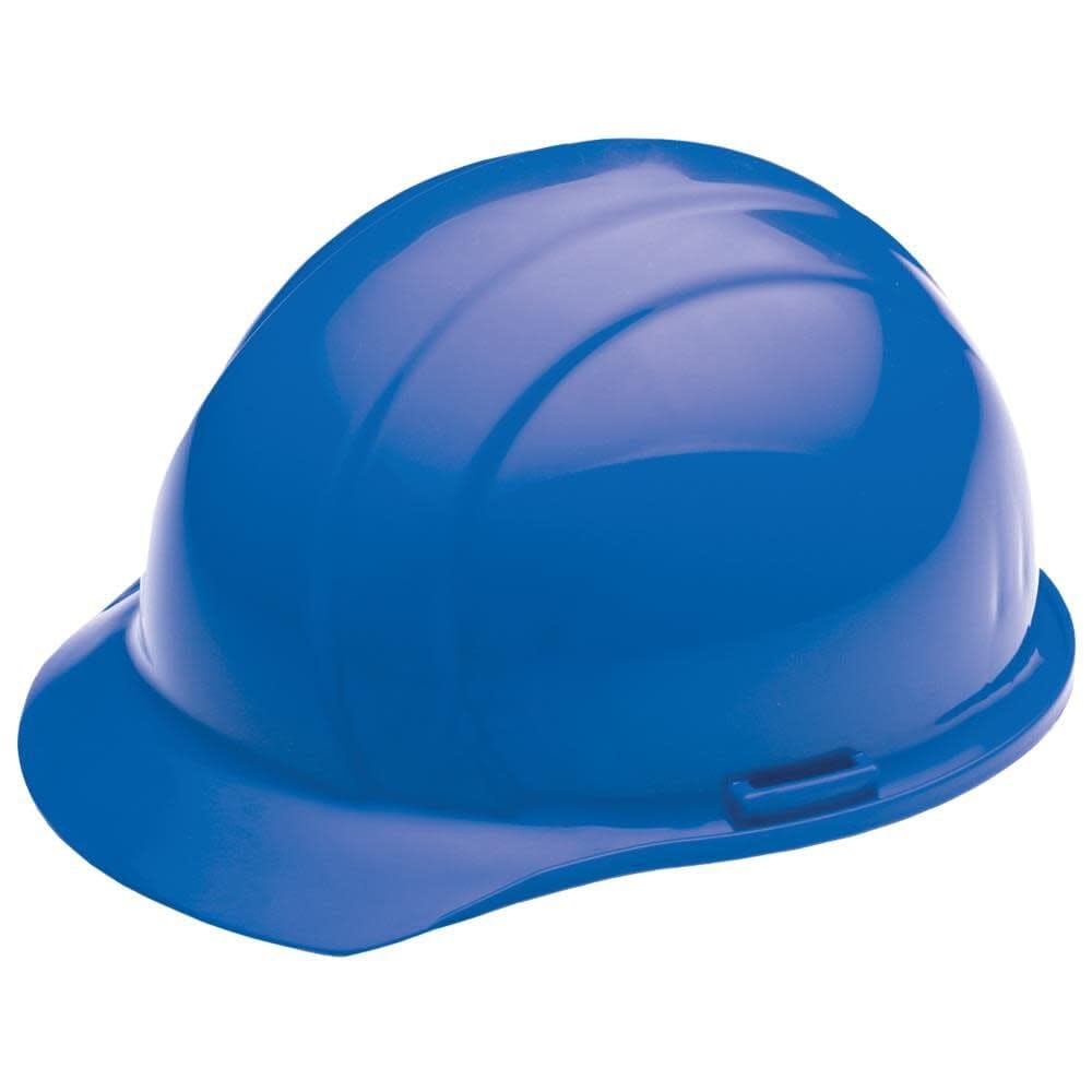 Delta Plus Americana MegaRatchet Cap with 4-Point, Slide Lock Suspension, Blue, 6.5-8 (WEL19366BL)