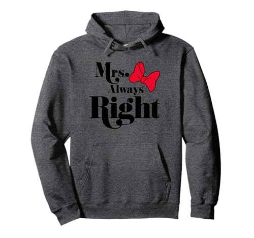 Sweat Minnie Mouse Mrs Always Right idéal pour un style décontracté au quotidien