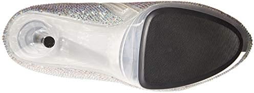 Ellie Shoes Women's ANDI Fashion Boot, Silver, 10 | Image 3