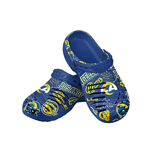 Image of FOCO Arizona Cardinals NFL Mens Historic Print Clog with Strap