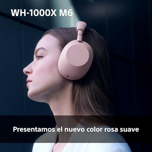 Sony WH-1000XM6 Auriculares Bluetooth inalámbricos con Noise Cancelling, Sonido de Alta resolución, cómodos, diseño Plegable, Estuche Resistente, 30 Horas de batería, iOS y Android - Azul Medianoche - imagen 3
