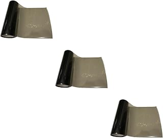 ULTECHNOVO 3piezas Película De Vinilo Tintado Para Faros Luces Traseras y Antiniebla Autoadhesivo Resistente Al Agua y Fácil De Limpiar Color Negro