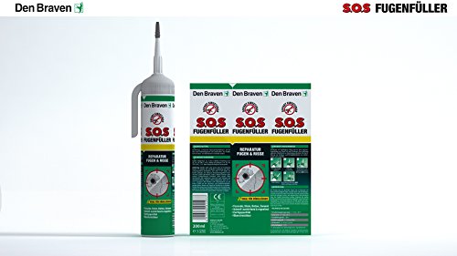 Fugenreparatur Den Braven SOS Fugenfüller 200ml