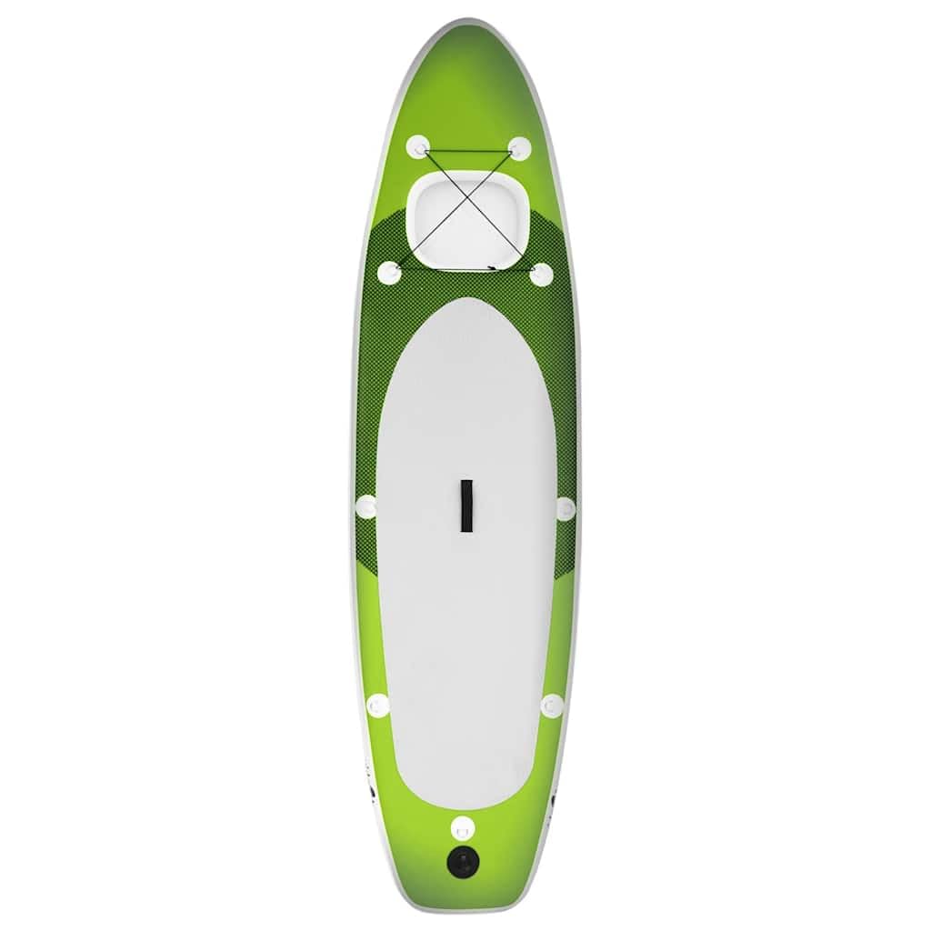 Generico Set Tavola SUP Gonfiabile Verde 360x81x10 cm