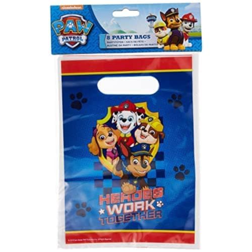 Paw Patrol Sacs de Fete, Lot de 8