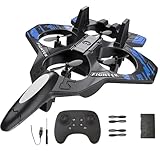 Avion Control Remoto de 2.4ghz,Avión Rc de Espuma Máquina,Aviones Rc de Giro Acrobacias 360°,Máquina Voladora Hover...