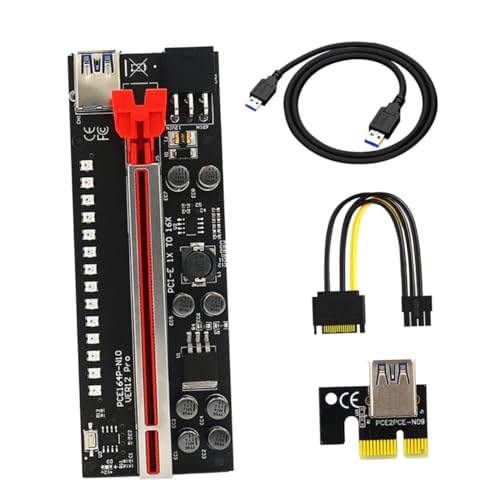 Rallonge PCIe pour carte graphique Lurrose adaptateur de rallonge câble extension GPU