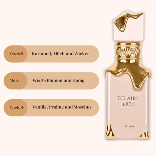 Lattafa Eclaire for Women Eau de Parfum in Zerstäuber, 100 ml